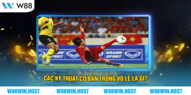 Các kỹ thuật cơ bản trong vô lê là gì?